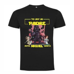  Camisetas personalizadas Dia del Padre Star Wars- Regalos Friki Personalizado dia del padre