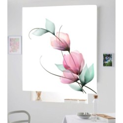 Estores Para Baño Floral 107