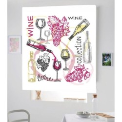 Estores Cocina Estampado Wine 109