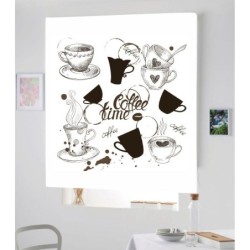 Estores Cocina Estampado Coffe 002