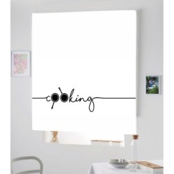 Estores Cocina Frase Love Cooking 001