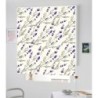 Estores Cocina Estampado Floral Lavanda 103