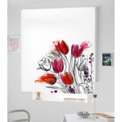 Estores Cocina Estampado Tulipanes 204