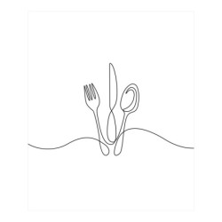  Estores Cocina Estampado Cubiertos 101- Estores para Cocina Modernos- Estor Cocina Cubiertos
