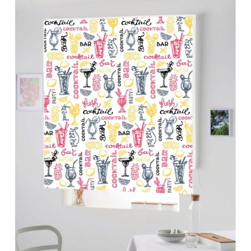 Estores Cocina Estampado Cockel 101