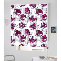 Estores Decorativos Estampado Floral 112