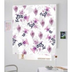 Estores Decorativos Estampado Floral 111