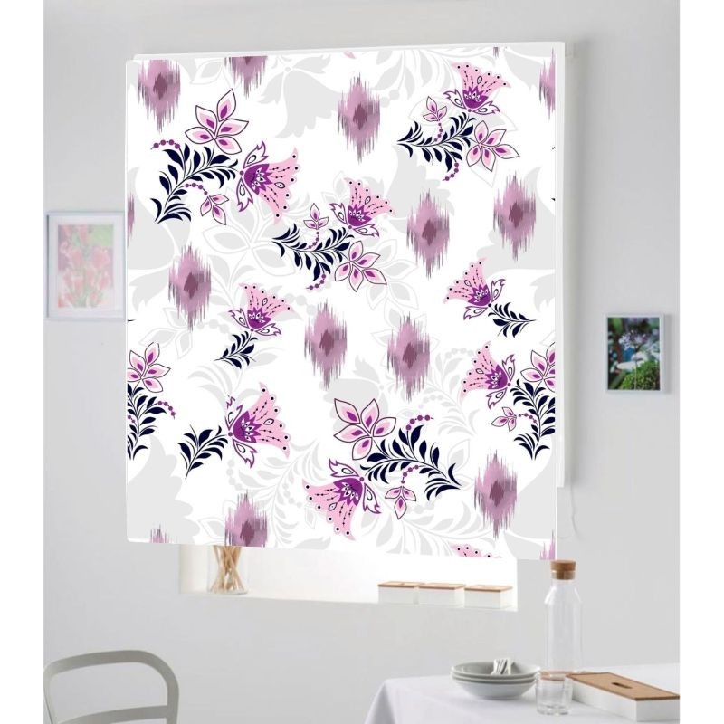 Estores Decorativos Estampado Floral 111 Estores Decorativos Estampado Floral 111