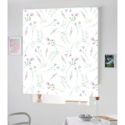 Estores Decorativos Baño Floral 102