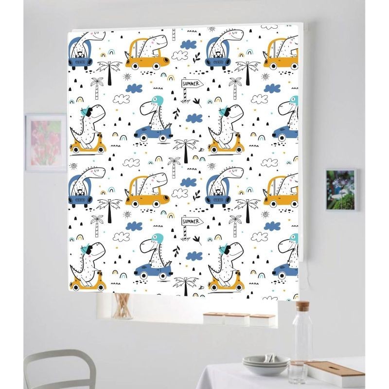 Estores Infantiles Estampado Dinosaurios 101 Estores Infantiles Estampado Dinosaurios 101