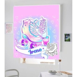 Estores Personalizados Niña Patines 002