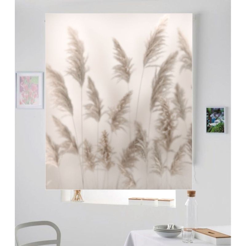 Estores Decorativos Flores Pampas 002 Estores Decorativos Flores Pampas 002