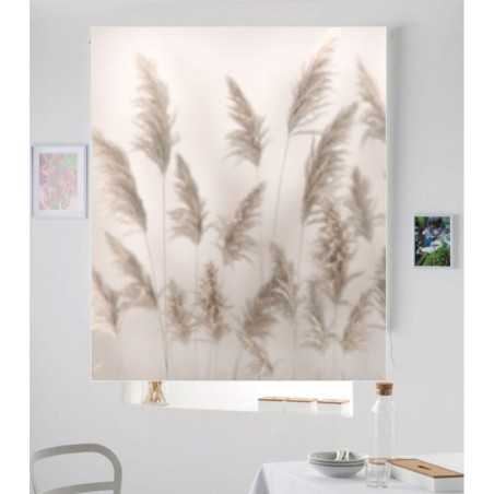 Estores Decorativos Flores Pampas 002