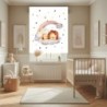 Estores infantiles Niño personalizados con nombre- Estores infantiles animales Leon- Estores infantiles cuarto bebe