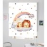 Estores infantiles Niño personalizados con nombre- Estores infantiles animales Leon- Estores infantiles cuarto bebe