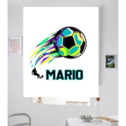  Estores Infantiles Niño Personalizados Pelota Futbol 101- Estor infantil de Futbol- Estores infantiles Baratos
