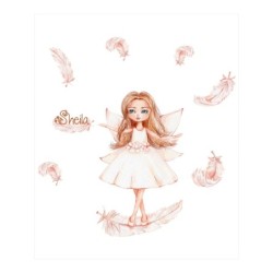  Estores Infantiles Personalizados Hada 301- Estores Infantiles Niña Dibujo Hada Plumas