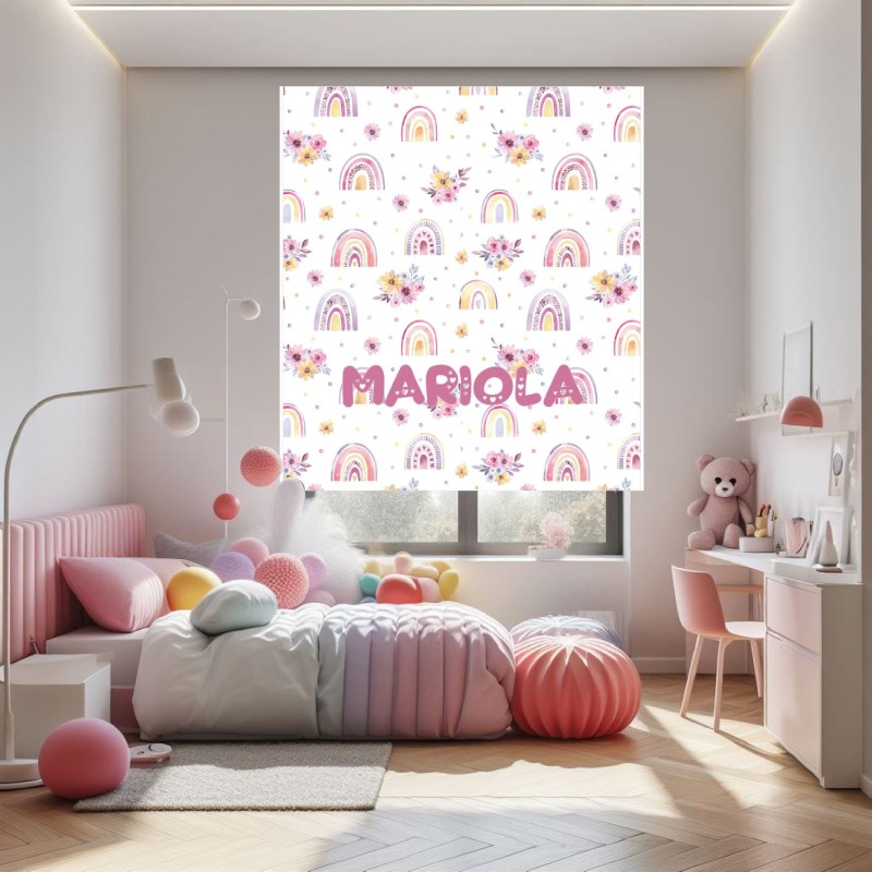 Estores Infantiles Niña Personalizados Arcoiris 003- Estores habitación infantil Niña dibujo Arcoiris 003 Estores Infantiles Niña Personalizados Arcoiris 003- Estores habitación infantil Niña dibujo Arcoiris 003