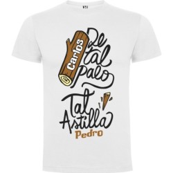 Camisetas personalizadas Dia del Padre Frase De tal Palo tal Astilla - Regalos personalizados Dia del Padre