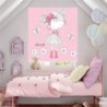  Estores Infantiles Niña Personalizados Flowers 002- Estores habitacion infantil Niña Rosa