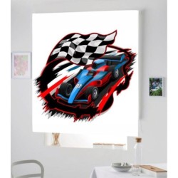 Estores Infantiles Coches Racing 003