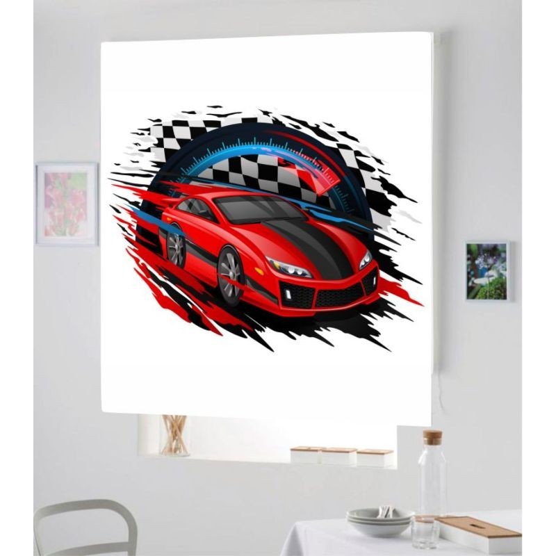 Estores Infantiles Coches Racing 002 Estores Infantiles Coches Racing 002