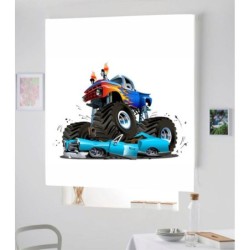 Estores Infantiles Coches Racing 005