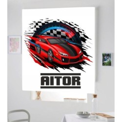 Estores Personalizados Coches Racing 002