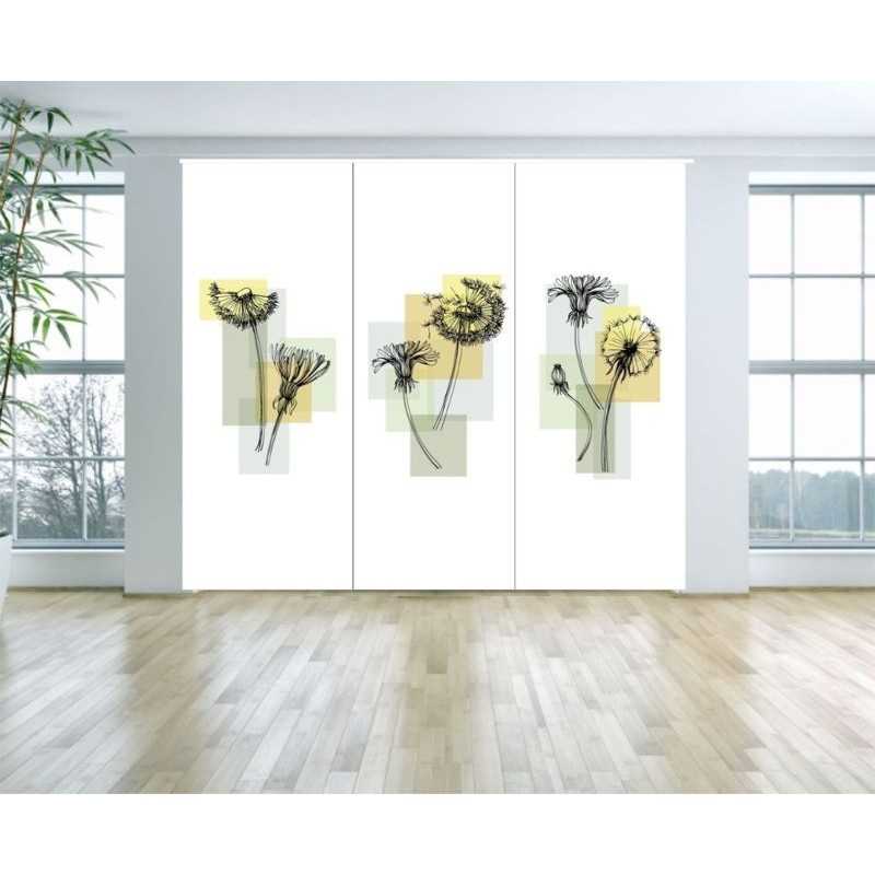Panel Japones Decorativo Foral 111 Panel Japones Decorativo Foral 111