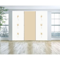 Panel Japones Decorativo Foral 108