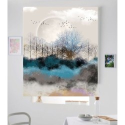 Estor Decorativo Paisaje 3D-101