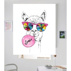 Estores Juveniles Personalizados Llama 001
