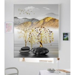 Estores Decorativos Baño 3D-003