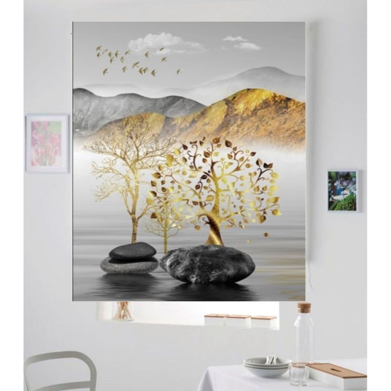 Estores Decorativos Baño 3D-003 Estores Decorativos Baño 3D-003