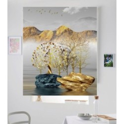 Estores Decorativos Baño 3D-002