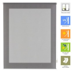 Estor Screen Liso - Diseño Moderno y Funcional en Medidas Estándar Estores Iroa