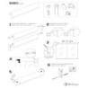  Estor Screen Liso - Diseño Moderno y Funcional en Medidas Estándar Estores Iroa