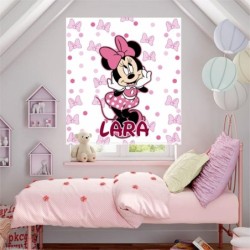 Estores Infantiles Personalizados Minnie Claudia- Estor infantil niña Disney
