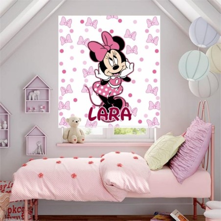 Estores Infantiles Personalizados Minnie Claudia- Estor infantil niña Disney
