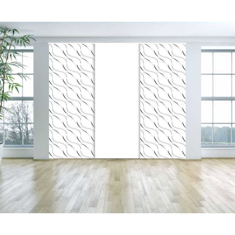 Panel Japones Decorativo Rayas 004