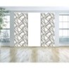  Panel Japones Decorativo Rayas 002