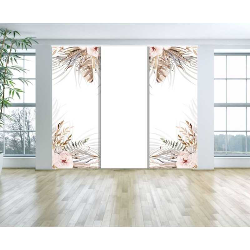 Panel Japones Decorativo Floral 102 Panel Japones Decorativo Floral 102
