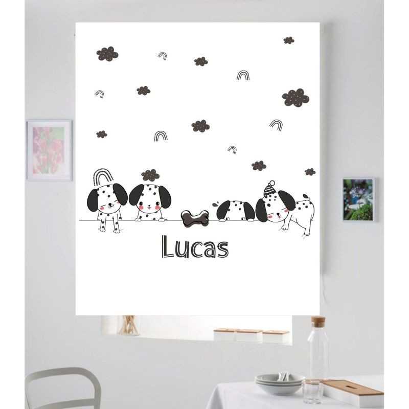 Estores Infantiles Personalizados Perritos 001