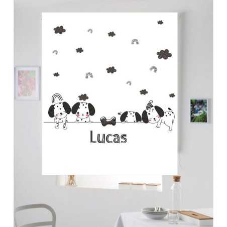 Estores Infantiles Personalizados Perritos 001