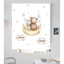 Estores Infantiles Personalizados Hermanos 001