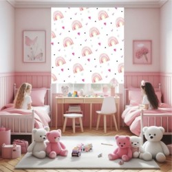  Estor estampado infantil niña. Estor infantil niña. Estor habitación infantil niña. Estor infantil arcoíris
