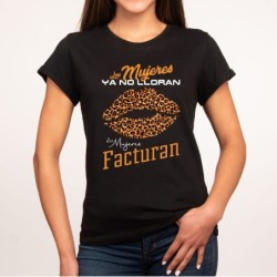  Camiseta Mujer Las Mujeres facturan 008