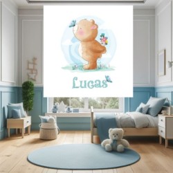 Estores infantiles Niño personalizados con nombre