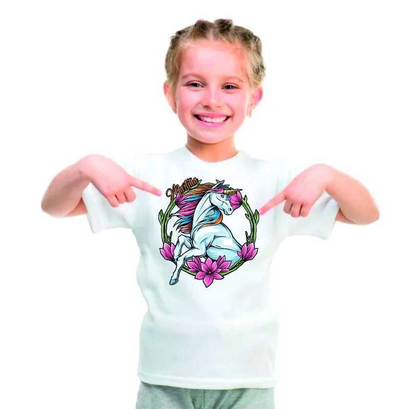 Camiseta Infantil Presonalizada Unicornio 014 Camiseta Infantil Presonalizada Unicornio 014