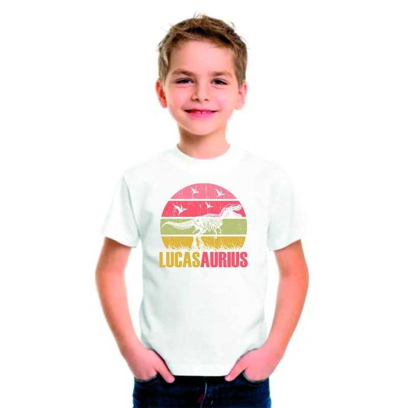 Camiseta Infantil Presonalizada Dinosaurios 013 Camiseta Infantil Presonalizada Dinosaurios 013